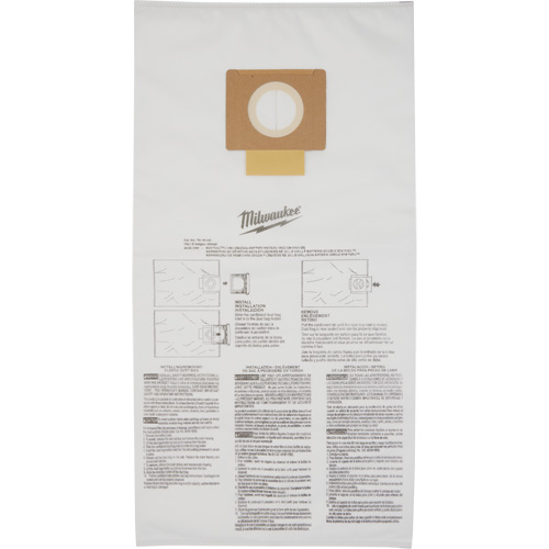 Sacs &agrave; poussi&egrave;re molletonn&eacute;s, 9 gal. US Dufferin Supply