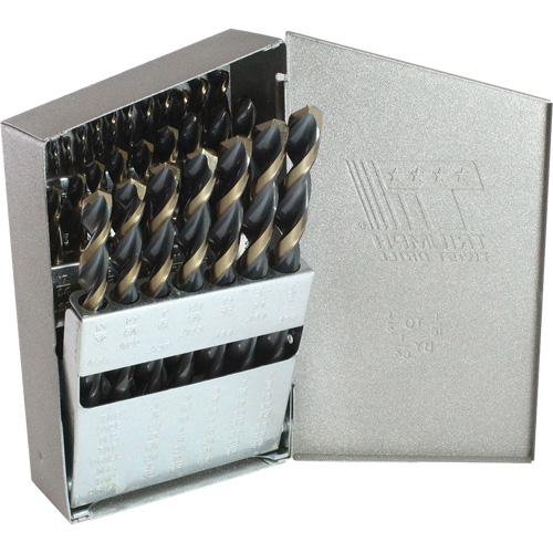 Triumph&reg; MRO Plus&reg; Jobber Length Drill Bit Set, 29 Pieces, High Speed Steel Dufferin Supply