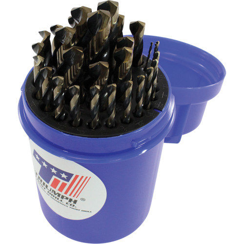 Triumph&reg; Drill Bit Set, 115 Pieces, High Speed Steel Dufferin Supply