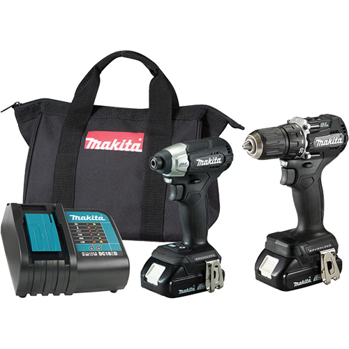 LXT BL Sub-Compact 2 Tool Combo Kit, Lithium-Ion, 18 V Dufferin Supply
