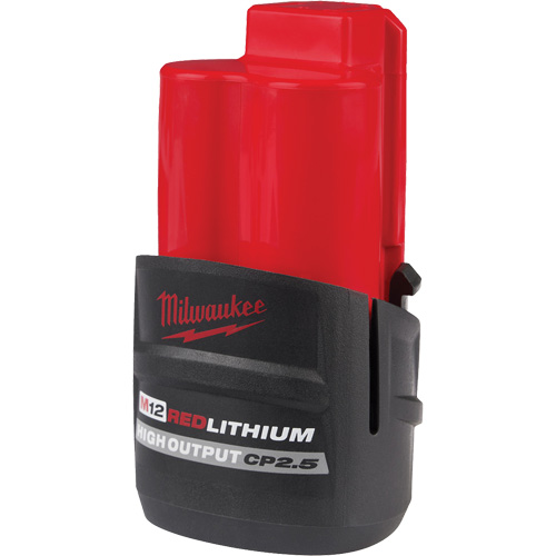 Batterie CP2.5 M12 Redlithium High Output, Lithium-ion, 12 V, 2,5 Ah Dufferin Supply
