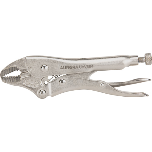 Pince-&eacute;tau avec coupe-fils, Longueur 5", M&acirc;choire courb&eacute;e Dufferin Supply