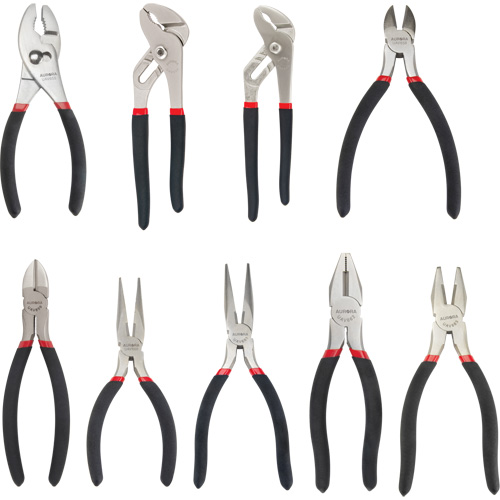 All-Purpose Plier Set, 9 Pieces Dufferin Supply
