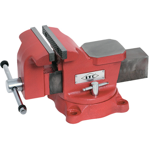 &eacute;tau de m&eacute;canicien &agrave; base pivotante, Largeur des m&acirc;choires 6", Profondeur de la gorge 3" Dufferin Supply