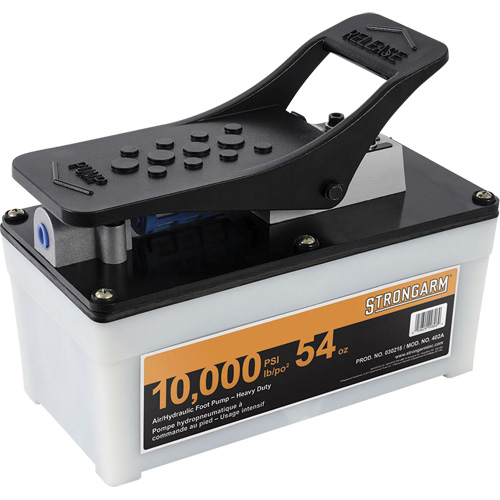 402A Pompe pneumatique/hydraulique &agrave; pied pour usage intensif Dufferin Supply