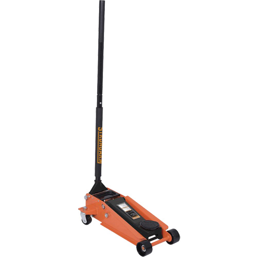 953D 2XP Floor Jack, 3 Ton(s) Capacity, 4-7/10" Lowered, 18-1/10" Raised, Manual Hydraulic Dufferin Supply