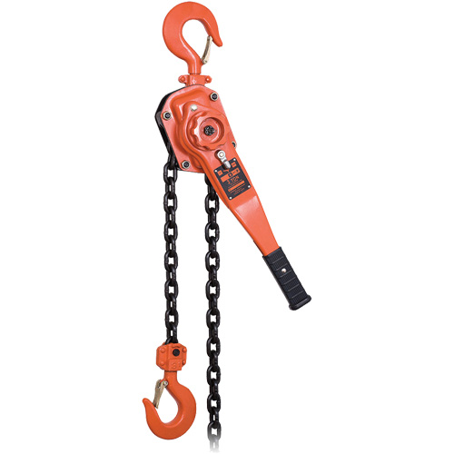 KLP Series Heavy-Duty Lever Chain Hoist, 5' Lift, 6000 lbs. (3 tons) Capacity Dufferin Supply