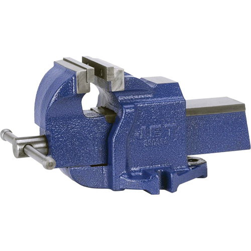 Heavy-Duty British Pattern Bench Vises, 4" Jaw Width, 2-3/5" Throat Depth Dufferin Supply