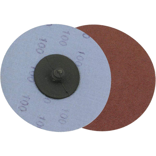 Cloth Backing  Sanding Discs for Die Grinders - Steel Application, 3" Dia., 36 Grit, Aluminum Oxide Dufferin Supply
