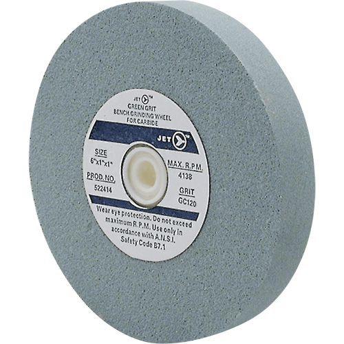 GC675C Meules pour rectifieuses d'&eacute;tabli, 6" x 3/4", Arbre 1", Carbure de silicium Dufferin Supply