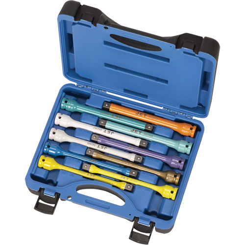 JTLE-10S Jeu de rallonges limiteurs de couple, Prise 1/2"/80 lb-pi, Couple de 65 lb-pi/100 lb-pi/120 lb-pi/140 lb-pi/75 lb-pi/90 lb-pi/110 lb-pi/150 lb-pi/160 lb-pi, Multiple Dufferin Supply