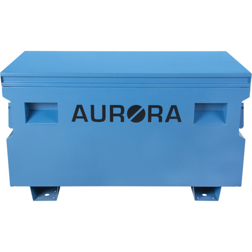 Coffre &agrave; outils de chantier, 48" x 24" x 27-3/5", Acier, Bleu Dufferin Supply