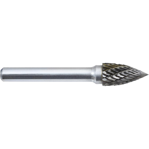 G3-DC JET-KUT Tree Shape Bur (Pointed End), 3/8" Dia. Dufferin Supply