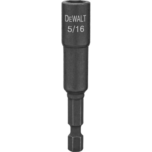 Tourne-&eacute;crou magn&eacute;tique Impact Ready, Hexagonale, Embout 1/4", Prise 5/16", Longueur 2-9/16" Dufferin Supply