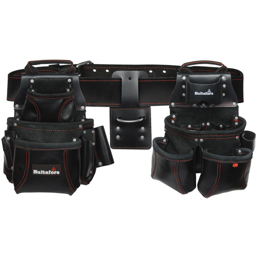 4-Piece Pro-Framer's Combo System, Leather, Black Dufferin Supply