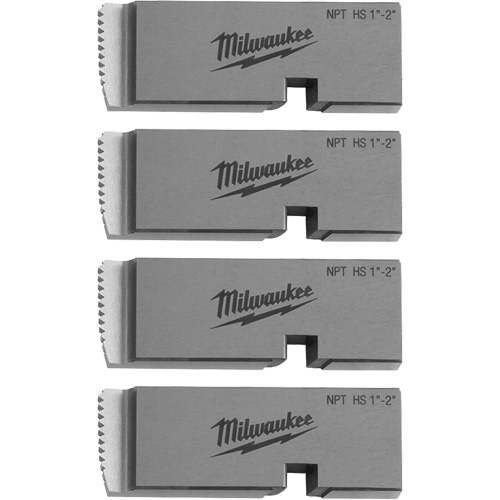 NPT Universal Pipe Threading Dies, For Pipe Size 1"-2", High Speed Steel Dufferin Supply