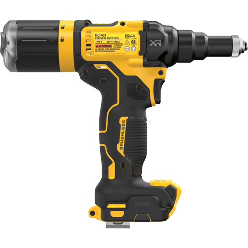 Outil &agrave; riveter sans fil et sans balai 3/16" XR (outil seulement) Dufferin Supply