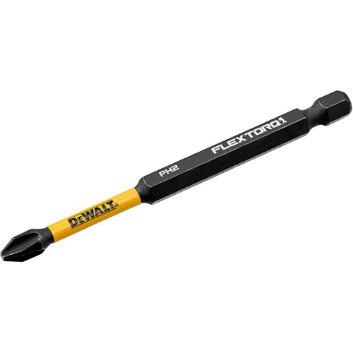FLEXTORQ&reg; Impact Driver Bit, Phillips, #2 Tip, 1/4" Drive Size, 3-1/2" Length Dufferin Supply