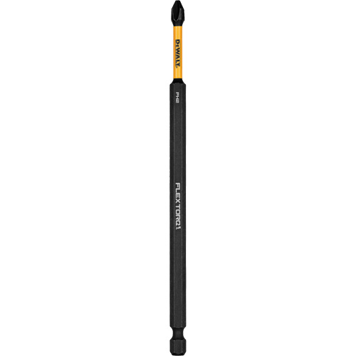 FLEXTORQ&reg; Impact Driver Bit, Phillips, #2 Tip, 1/4" Drive Size, 6" Length Dufferin Supply