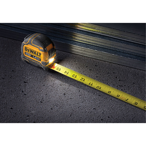 TOUGHSERIES LED Lighted Tape Measure, 25' Dufferin Supply