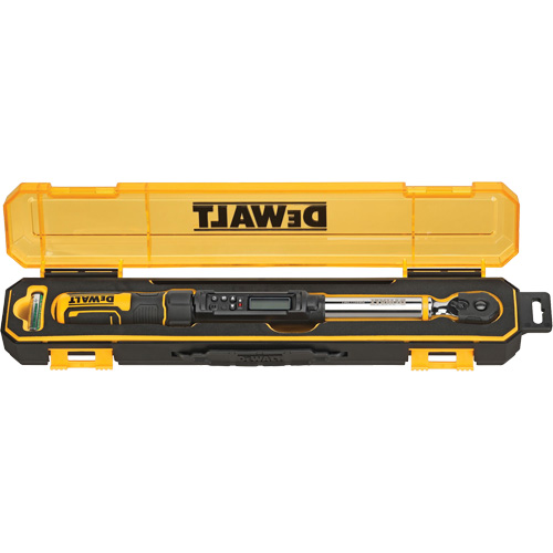 Torque Wrench, Electronic, 3/8" Square Drive, 20 - 100 ft-lbs. Dufferin Supply