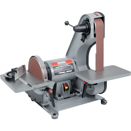 Ponceuse &agrave; bande & disque, 1" la x 42"/2" la x 42" lo Bande, 8" Disque Dufferin Supply