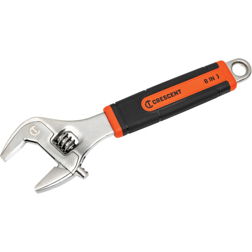 Cl&eacute; &agrave; molette, 8" lo, la max. 2-1/5"/31 mm, Chrome/Poli Dufferin Supply
