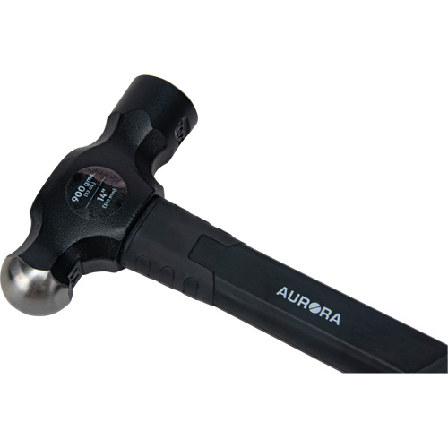 Ball Pein Hammer, 32 oz. Head Weight, Plain Face, Fibreglass Handle Dufferin Supply