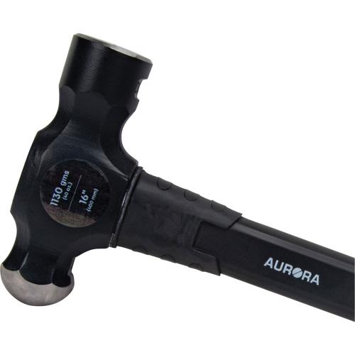 Ball Pein Hammer, 40 oz. Head Weight, Plain Face, Fibreglass Handle Dufferin Supply