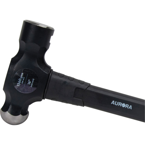 Ball Pein Hammer, 48 oz. Head Weight, Plain Face, Fibreglass Handle Dufferin Supply