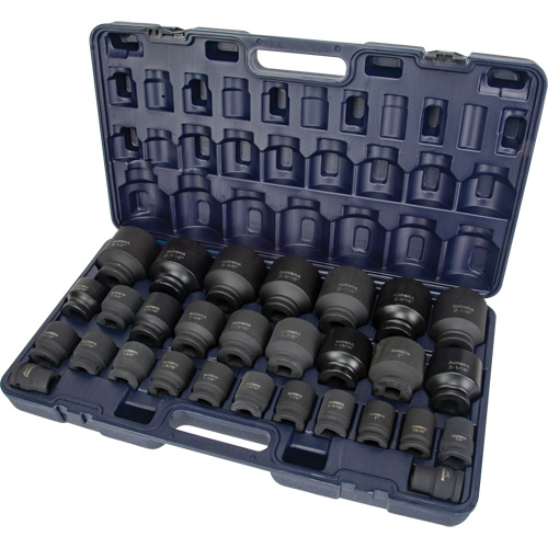 Jeu de douilles SAE, 29 Mcx, Chocs, Prise de 3/4" Dufferin Supply