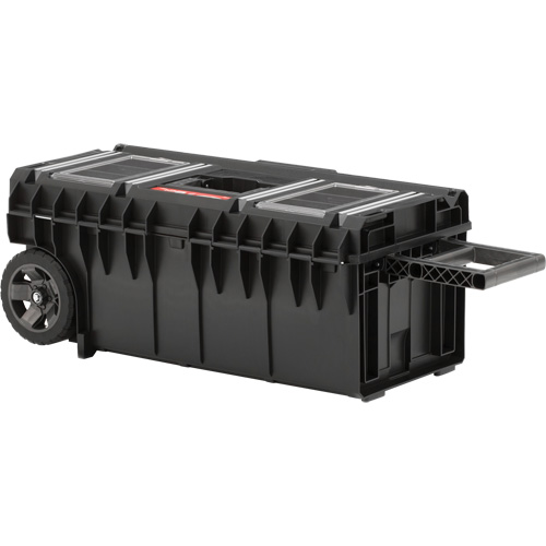 Arx Long Rolling Tool Chest, 31-1/5" x 15-1/5" x 12-7/10", Black Dufferin Supply