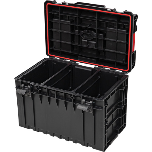 Grande boîte &agrave; outils Arx, 23" x 15-1/5" x 16-1/2", Noir Dufferin Supply