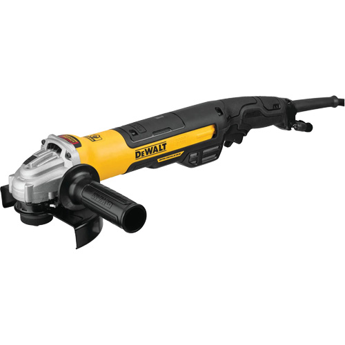 Brushless Small Angle Grinder, Rat Tail with Kickback Brake & No Lock-On, 5"/6" Dufferin Supply