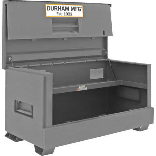 31.9 cu. ft. Jobsite Piano Box, 60-1/2" W x 34" D x 34-7/16" H, Grey Dufferin Supply