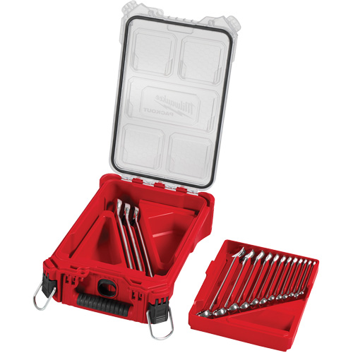 Jeu de cl&eacute;s SAE avec organisateur compact PackOut, Combinaison, 15 morceaux, Imp&eacute;rial Dufferin Supply