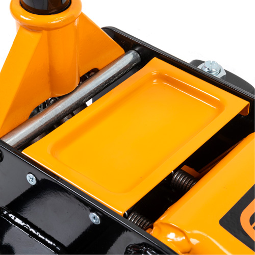 Cric &agrave; planchers pour usage intensif, 3 tonne(s) Capacit&eacute;, 5-1/4" Abaiss&eacute;e, 18-1/4" &eacute;lev&eacute;e, Hydraulique &agrave; main Dufferin Supply