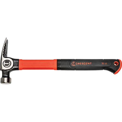 Marteau d'usage g&eacute;n&eacute;ral, 16 oz, Prise en Fibre de verre/Coussin&eacute;e, 14" lo Dufferin Supply