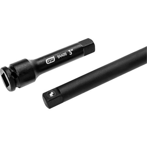 Jeu de rallonges &agrave; chocs, Prise de 3/8", Fini Phosphate de mangan&egrave;se, 4 Mcx Dufferin Supply
