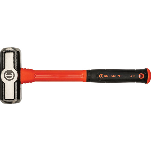Fiberglass Engineer Hammer, 4 lbs Head Weight, 14" L Dufferin Supply