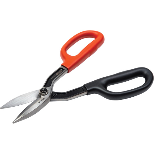 Straight Pattern Tinner Snips, 2" Cut Length, Straight Cut Dufferin Supply