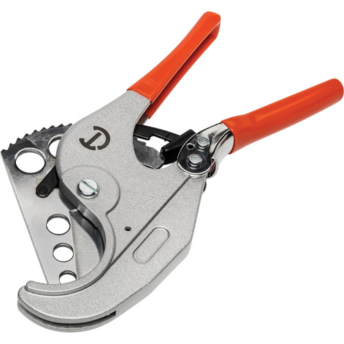 Ratcheting PVC Pipe Cutter with Dipped Grips, 1/4"- 2-3/8" Capacity Dufferin Supply