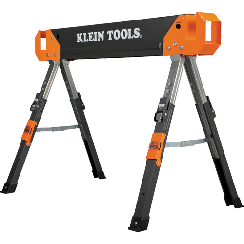 Adjustable-Leg Folding Saw Horse and Jobsite Table Dufferin Supply