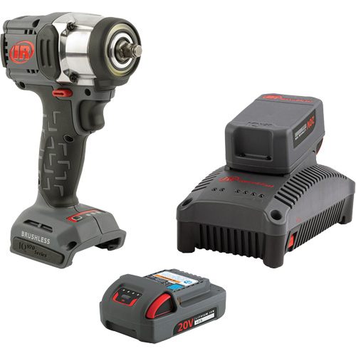 Compact Cordless Impact Driver Kit, 20 V, 3/8" Socket Dufferin Supply