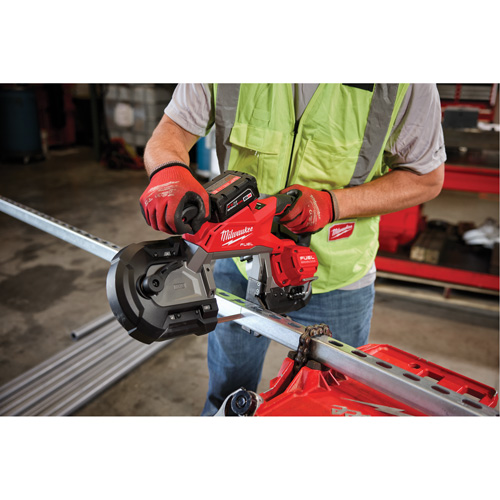 Scie &agrave; ruban &agrave; coupe profonde M18 Fuel, 18 V, 5" Capacit&eacute; Dufferin Supply