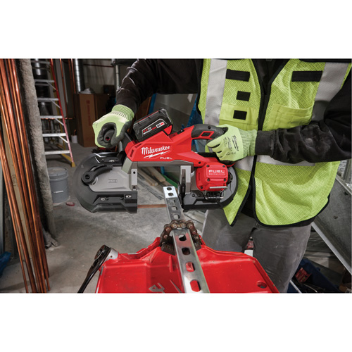 Scie &agrave; ruban &agrave; coupe profonde M18 Fuel, 18 V, 5" Capacit&eacute; Dufferin Supply