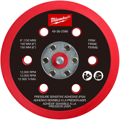 Firm Pressure Sensitive Adhesive Sander Backing Pad Dufferin Supply