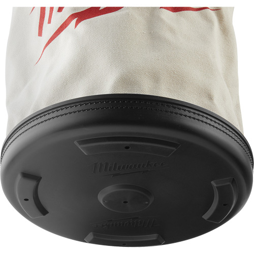 Sac seau polyvalent, 11-81/100" lo x 11-81/100" la x 14-57/100" h, Polyester, Blanc Dufferin Supply