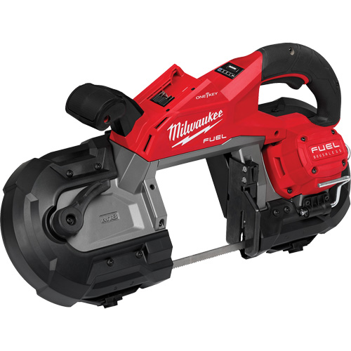 Scie &agrave; ruban &agrave; deux g&acirc;chettes pour coupes profondes M18 FUEL avec ONE-KEY, 18 V, 5" Capacit&eacute; Dufferin Supply