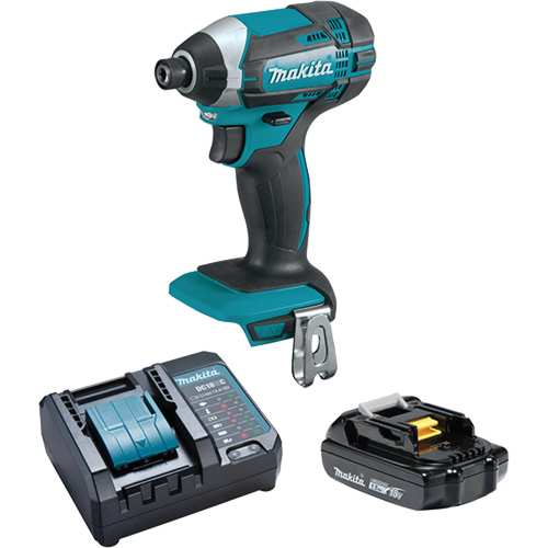 LXT 1/4" Impact Driver, 1/4", 1460 in-lbs. Max. Torque, 18 V, Lithium-Ion Dufferin Supply